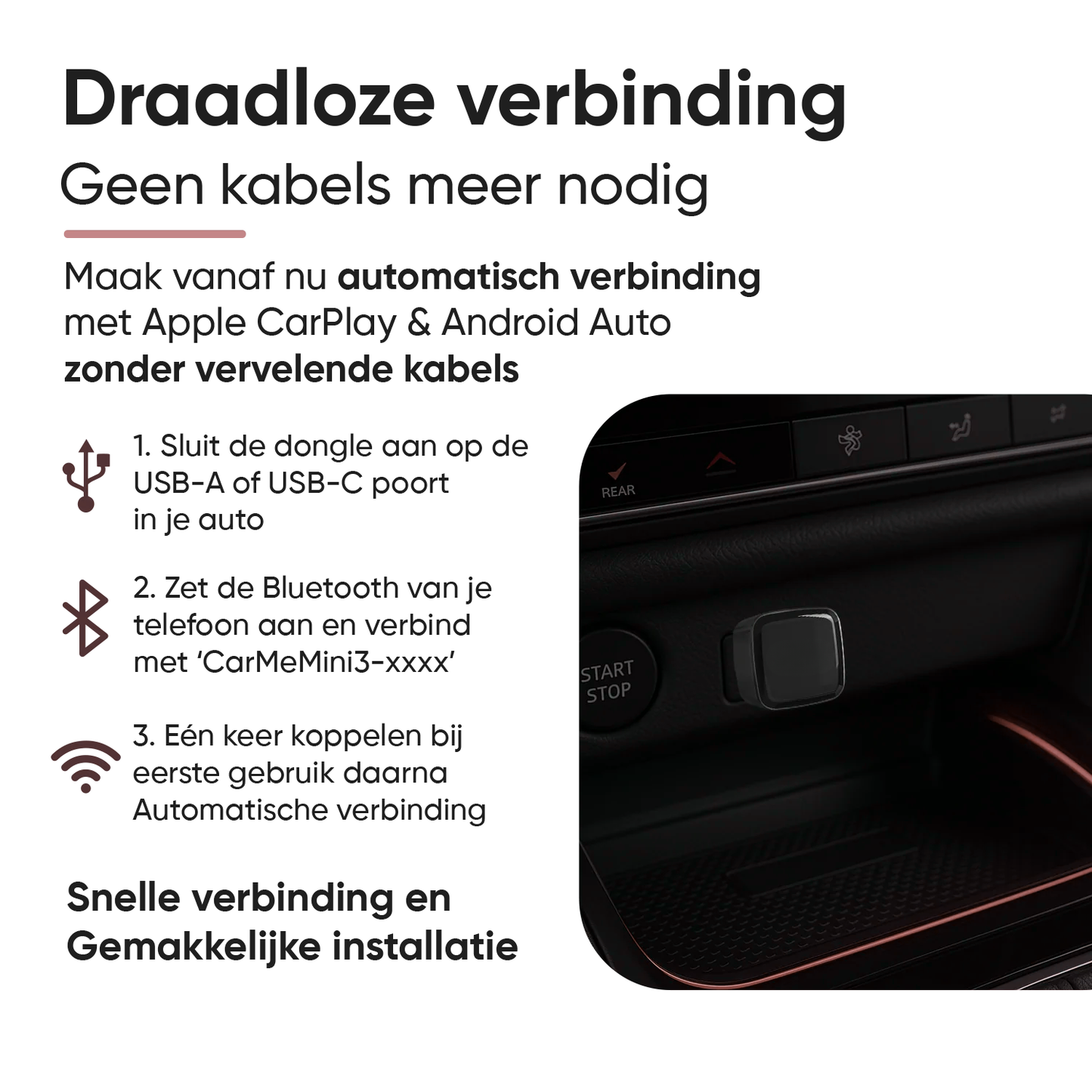Ultra Mini 2-in-1 Car Dongle