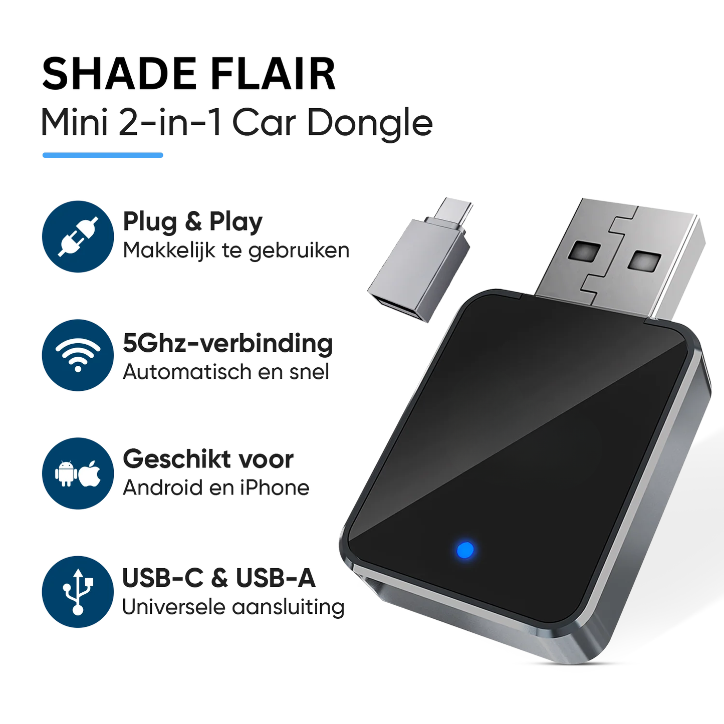 Mini 2-in-1 Car Dongle V2