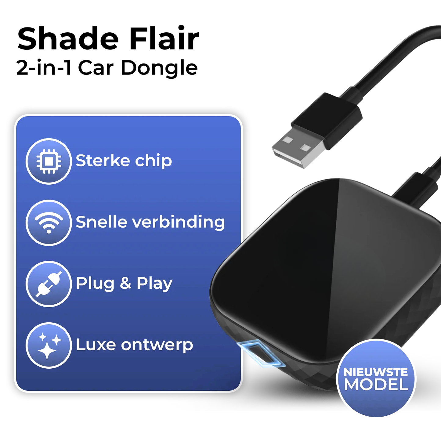 Ultra Mini 2-in-1 Car Dongle