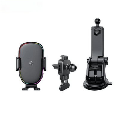 15W Draadloze Autotelefoonhouder – Snellader & Luchtrooster Bevestiging