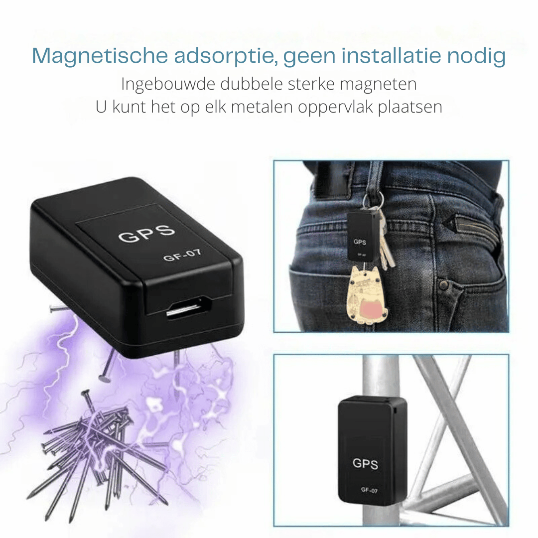 Mini GPS Tracker - Real-Time Car Locator | Magnetic