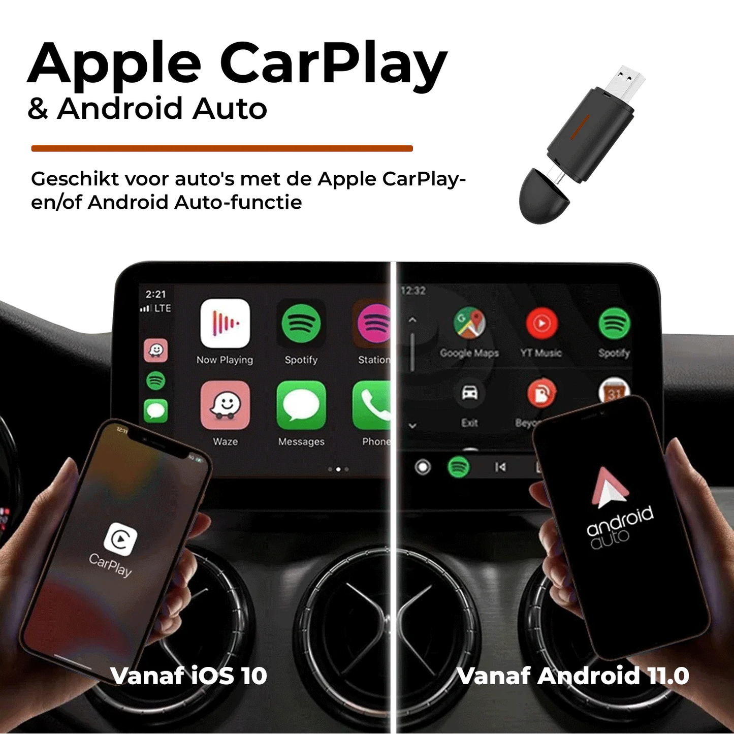 Mini 2-in-1 Car Dongle