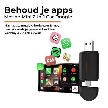 Mini 2-in-1 Car Dongle