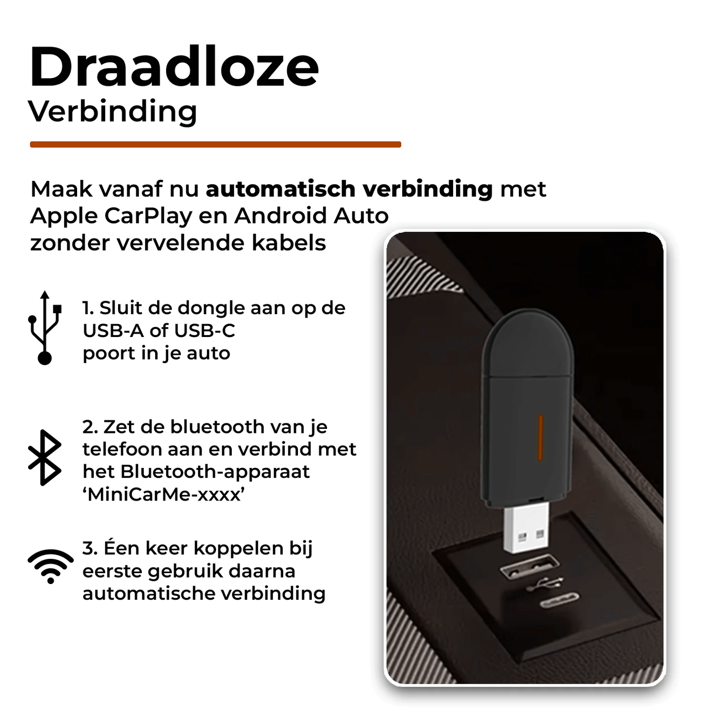 Mini 2-in-1 Car Dongle