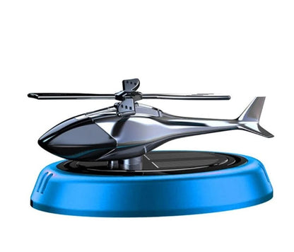 Geurhelikopter voor zonne-auto's