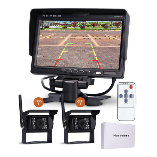Draadloze Achteruitrijcamera – Voor Auto, Camper en Vrachtwagen