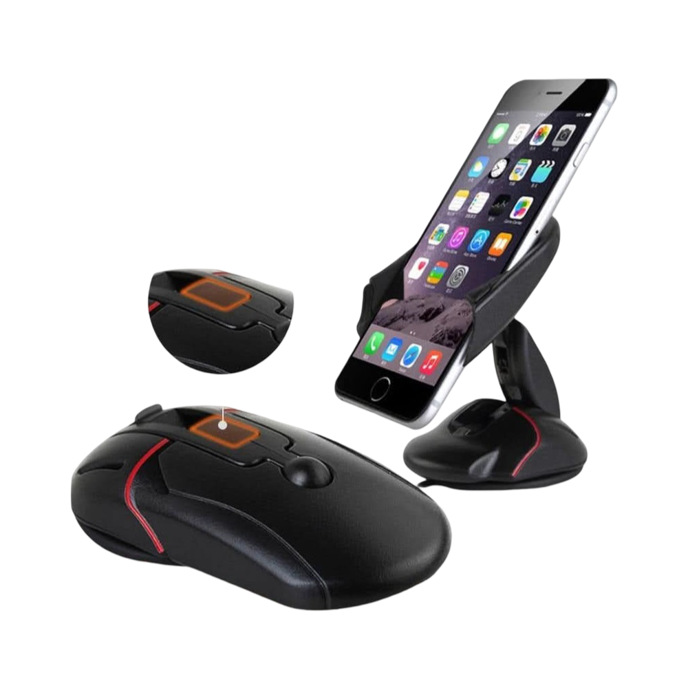 360 ° Transformeerbare Autotelefoon Mount