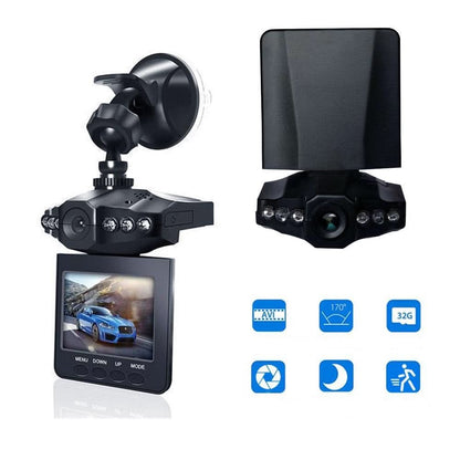 Caméra de tableau de bord FULL HD 1080P avec vision nocturne