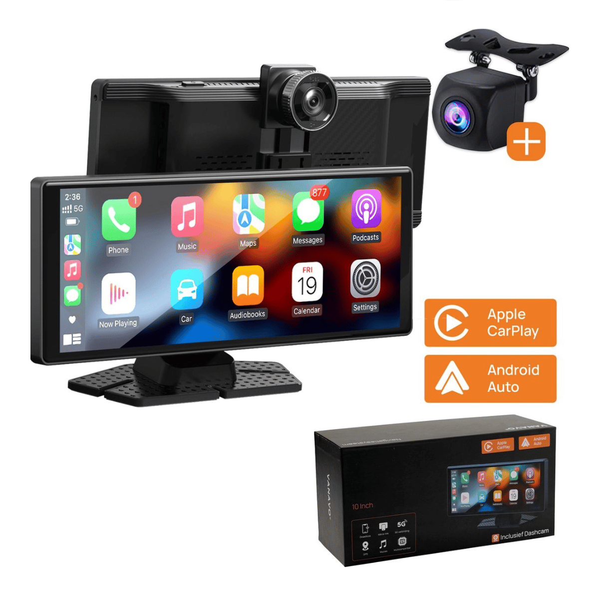 10 Inch Navigation System – Wireless Smartphone Integration &amp; Mobile Phone Integration