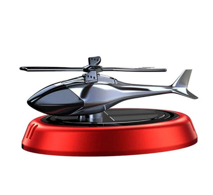 Geurhelikopter voor zonne-auto's