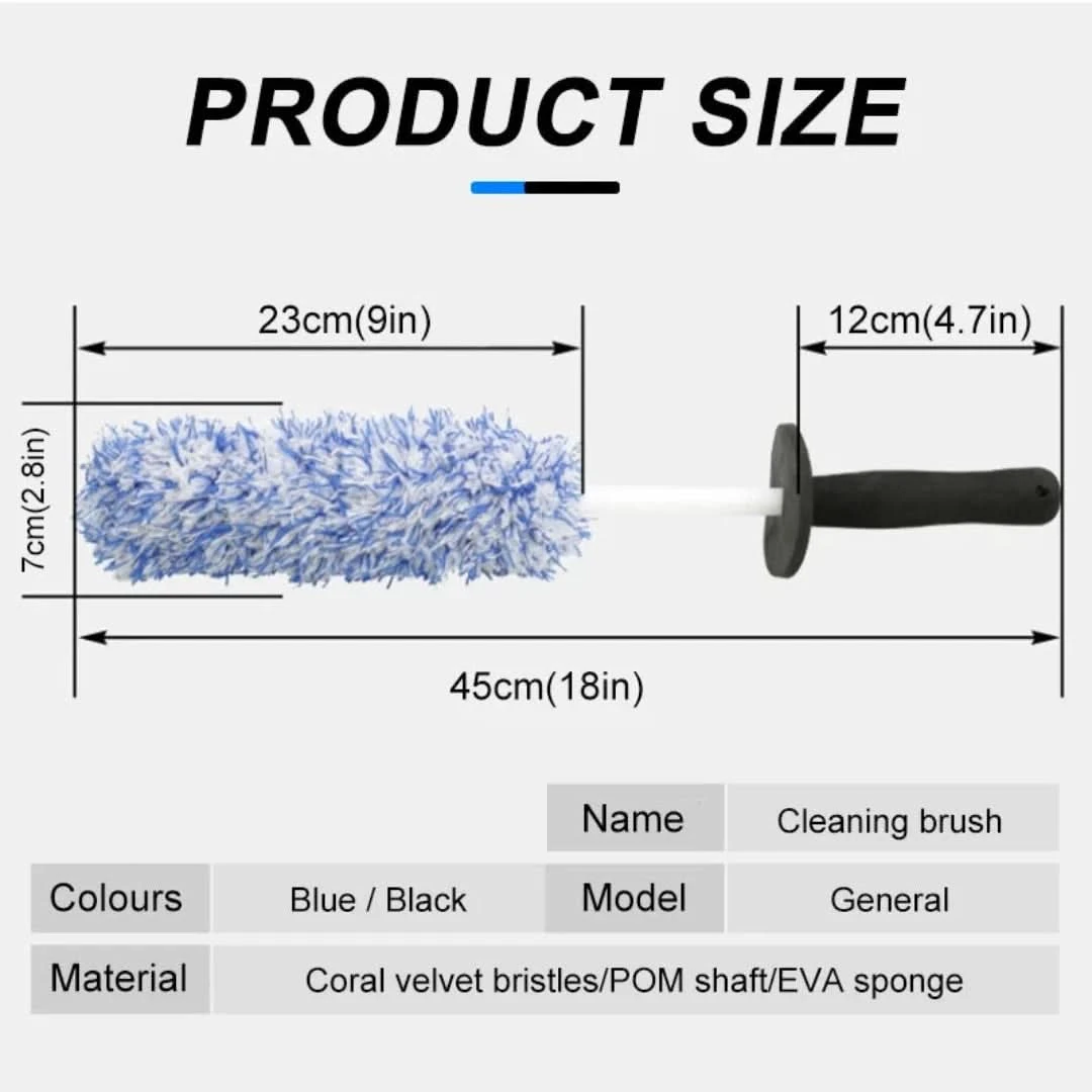 Wasborstel Microfiber - Diepe Reiniging