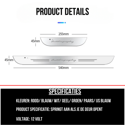 BomCar™ LED Deur Stap 3.0 - ShadeFlair