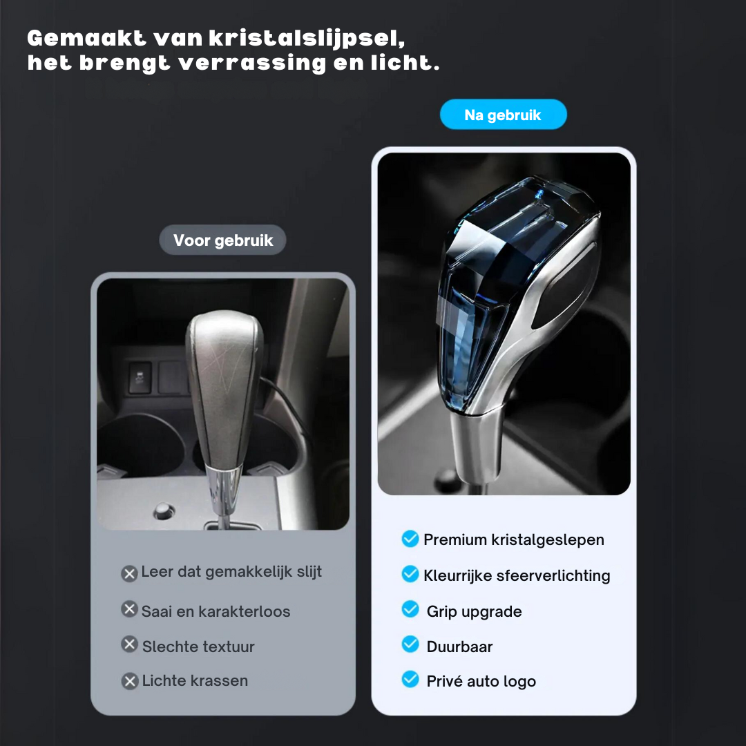 Versnellingspookknop met LED-verlichting