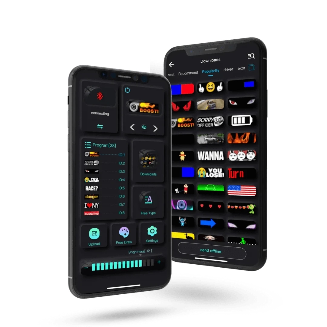 LED-display | Aanpasbaar - ShadeFlair