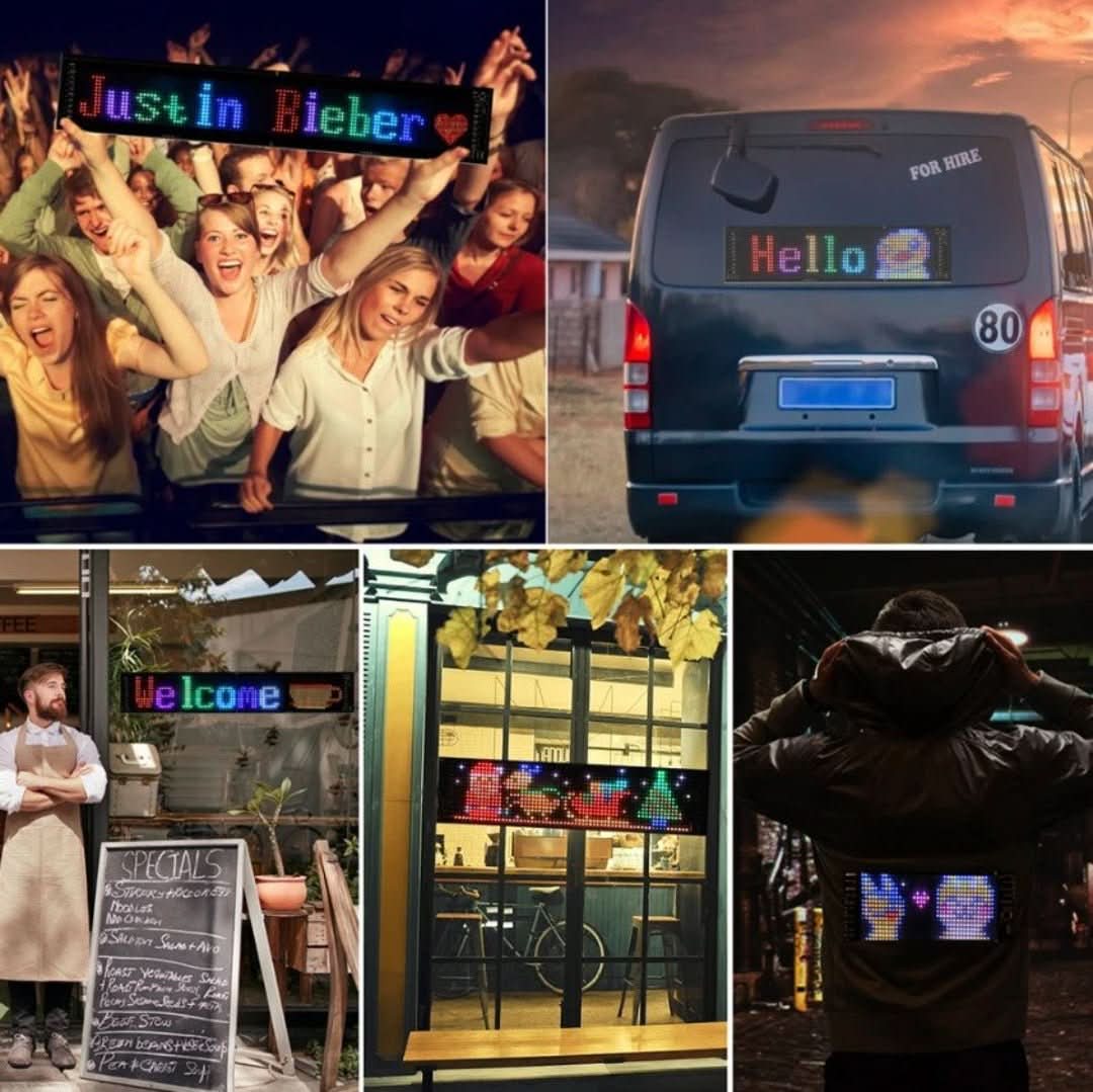 LED-display | Aanpasbaar - ShadeFlair