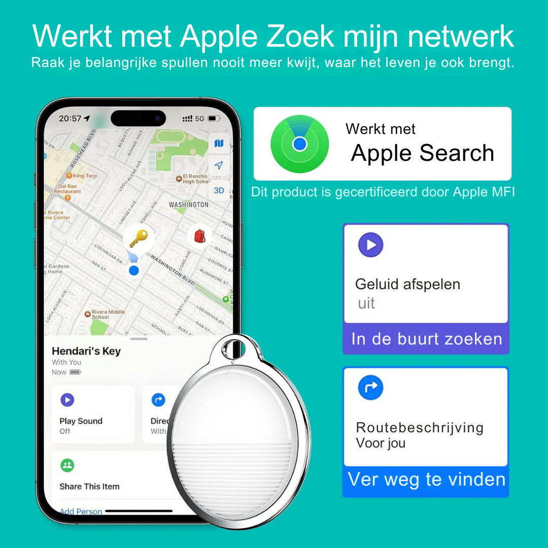 Mini GPS Tracker for Apple iOS