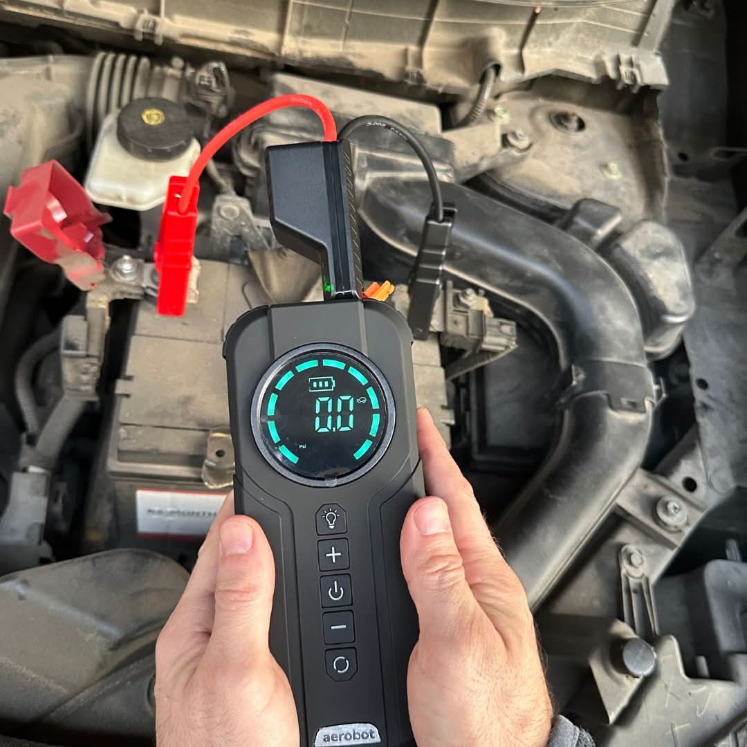 Sparkel | Draagbare inflator & jumpstarter - ShadeFlair